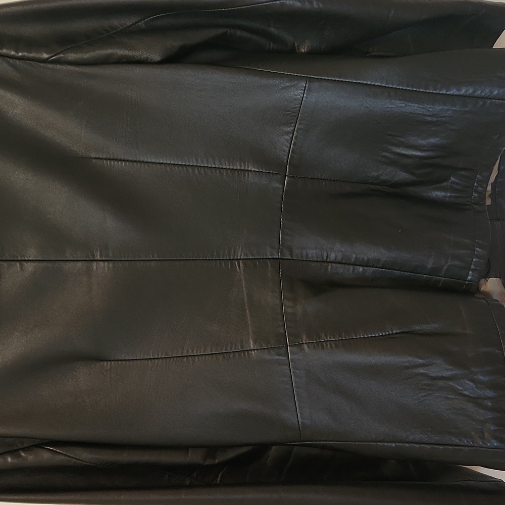 Bod And Christensen Couture  Classic Black Leather Jacket - Picture 6 of 9